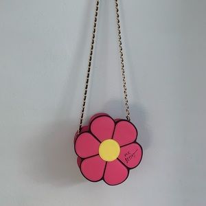 Flower crossbody purse